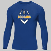 Cougars - Adult Compression Long-Sleeve Tee